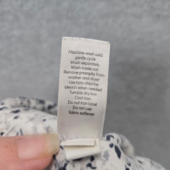 Athleta Sandstone Salutation Mesh Panel  Leggings Size Medium - Picture 6 of 6